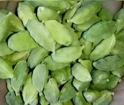 Raw Unpolished Green Cardamom Pods, For Cosmetics, Food Medicine, Spices, Cooking, Packaging Size : 100gm