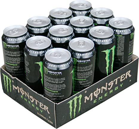 Monster Energy Drinks, For Good, Packaging Type : Box