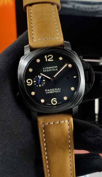 luminor marina panerai carbotech black watch at Rs 14 999 piece