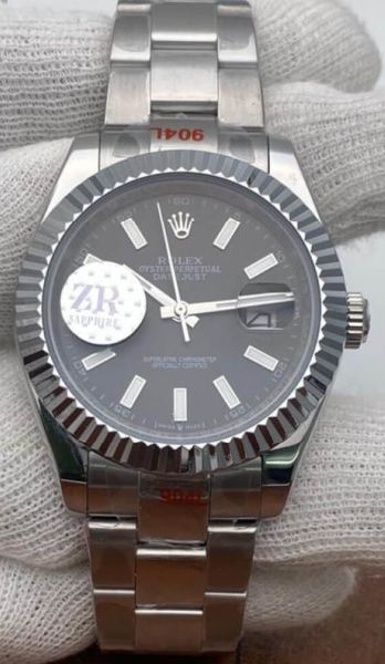 Rolex Date -just Black Dial Swiss Automatic Watch