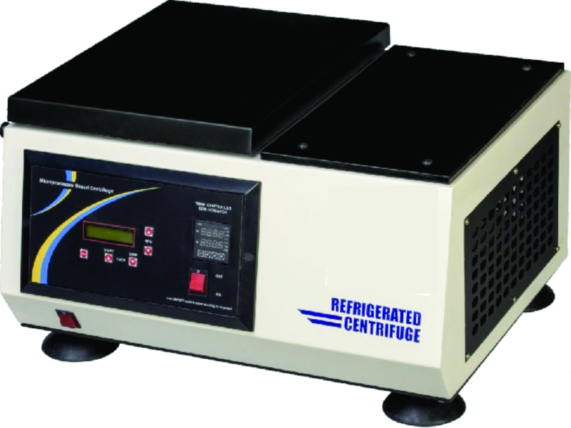Stainless Steel Refrigerated Micro Centrifuge, For Laboratory, Voltage