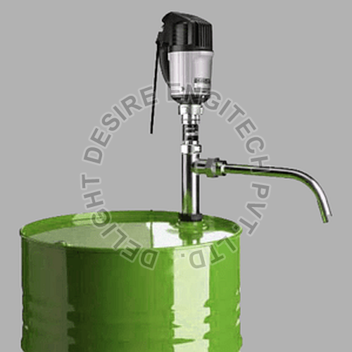 PP/SS Motorised Barrel Pump, Power : 0.88 Kw, Color : Green - DELIGHT ...