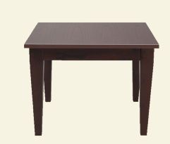 Polished Plain ST04 Wooden Side Table, Size : W55 X D55 X H50 CM