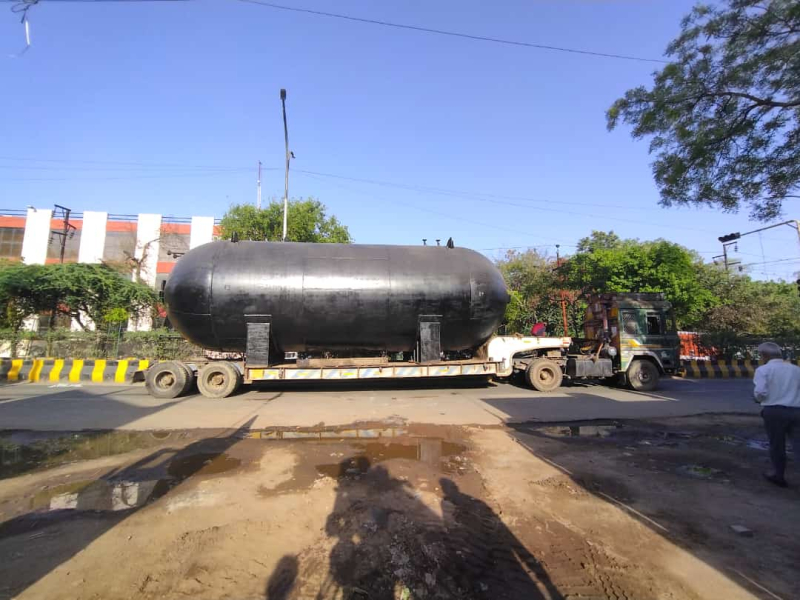 Carbon Steel Primer 100KL CO2 Storage Tank - MANOJ CONSULTING ENGINEERS ...