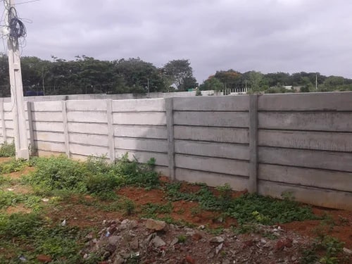 Concrete Compound Wall, Color : Gray at Rs 95 / Square Feet in Unnao ...