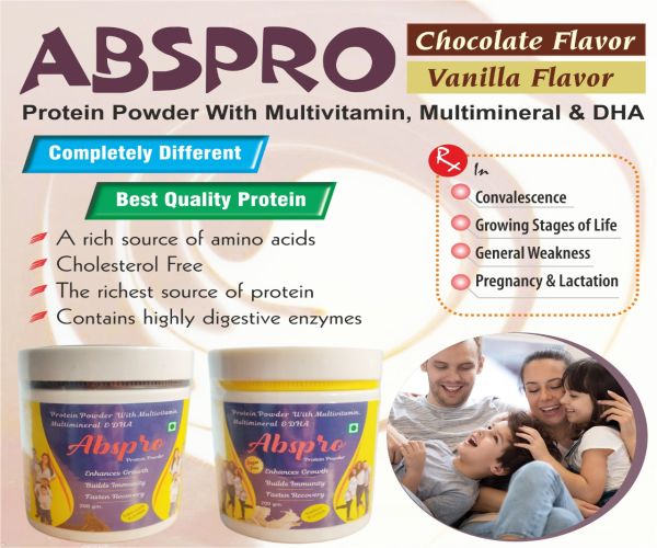 protein multivitamin multimineral dha powder ABHISHEK AND CO
