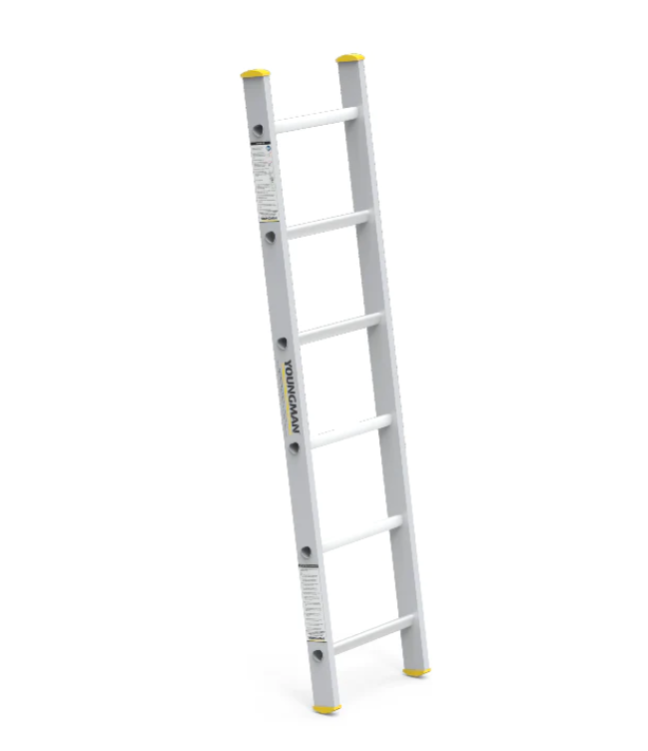 Youngman Aluminium Straight Wall Support Ladder, For Construction ...