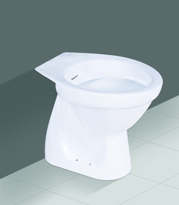 S Trap White Concealed Floor Mounted European Water Closet S Trap White