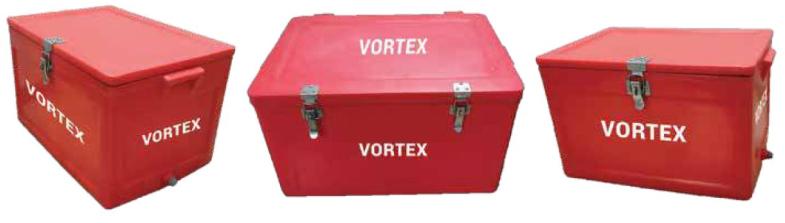 Red Vortex Insulated Box, For Wine, Ice Storage, Ice, Garage, Food, Plastic Type : Lldpe