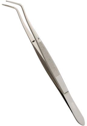 Coated Stainless Steel Dental Tweezers, Feature : Fine Finished, Long LIfe, Stylish Look