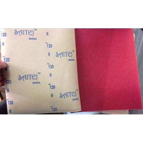 Abrasive Paper, Size 9" x 11", Color RED at Rs 1 / Piece in Mumbai