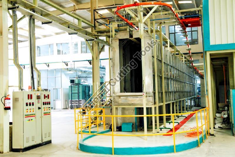 Liquid Painting Plant For Scaffolding Accessories