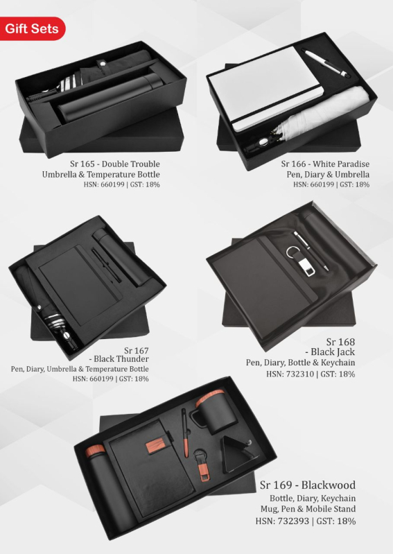 Corporate Combo Gift Set, Feature : Attractive Designs, Colorful Printed, Fine Finishing, Stylish
