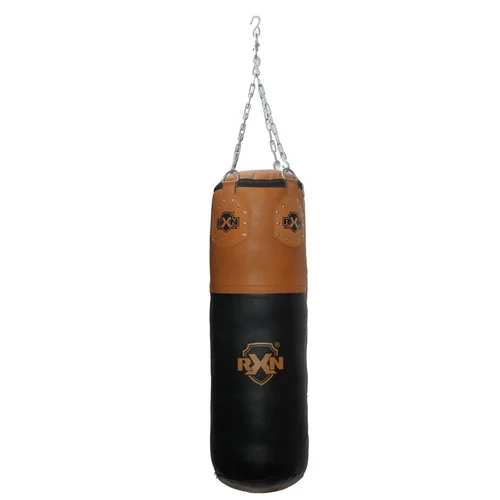 Leather Punching Bag, Size 90cm, 100cm, 120cm, 150cm, 180cm, Color Brown Anandco Sporting