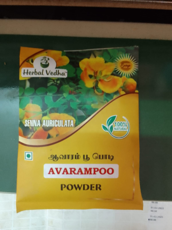 Avarampoo Powder, For Cosmetic, Color Brown arasu traders