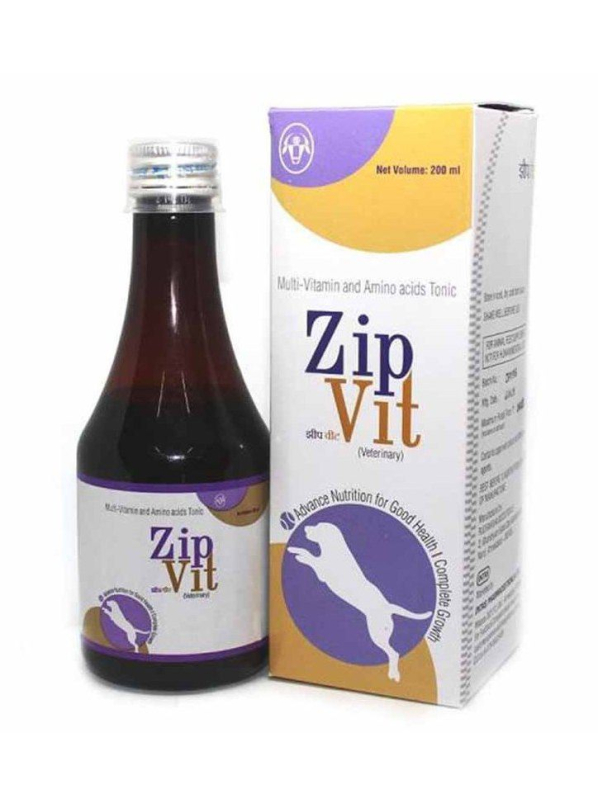Zipvit Multivitamin Syrup, Pack Size 200ml, Form Liquid Dhanlaxmi