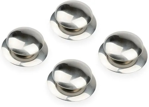 Stainless Steel Cookware Knob, Shape : Round