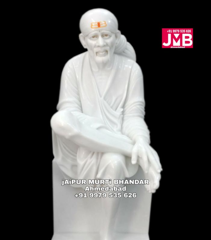 Marble Sai Baba Statues, Packaging Type Carton Box, Thermocol Box