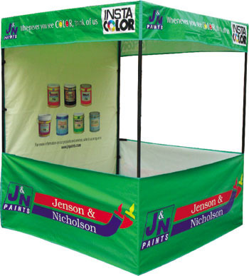 Multicolor 4x4x7 Printed Canopy tent, Feature : Waterproof