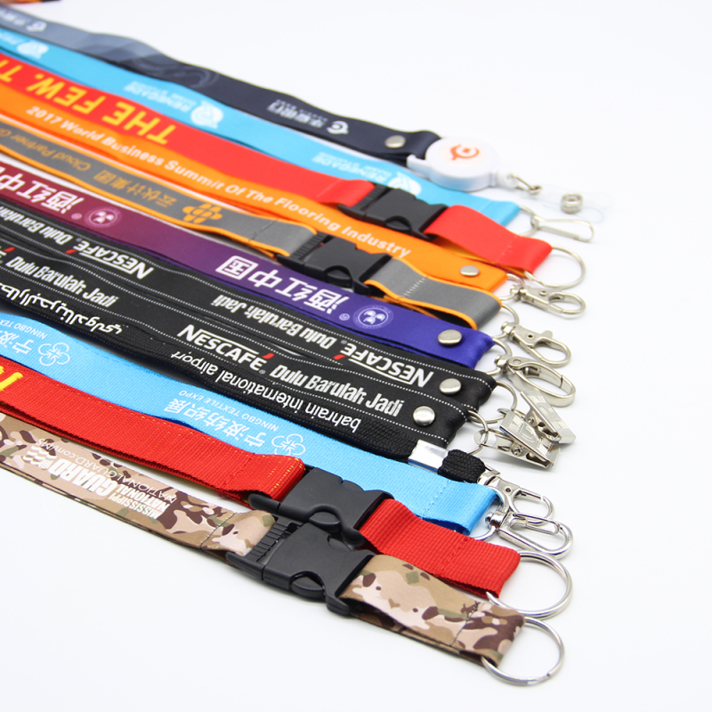 Nylon ID Card Lanyards, Pattern : Plain, Printed, Size : Standard at Rs ...