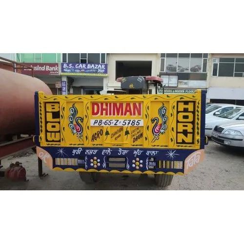 Paint Coated Four Wheeler Tractor Trolley Dhiman Agro Rupnagar, Punjab