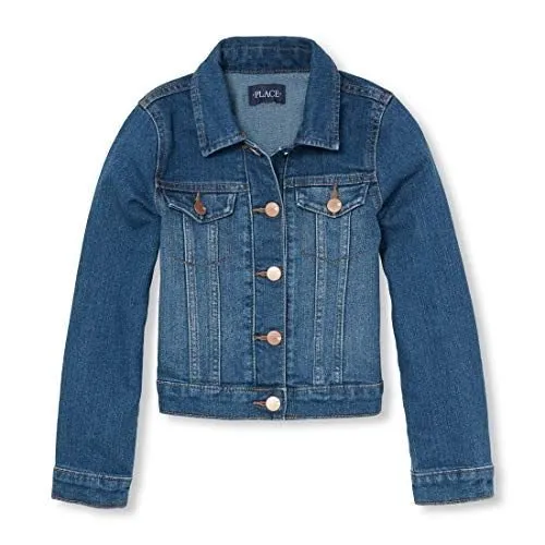 Blue Full Sleeve Ladies Designer Denim Jacket, Pattern Simple Gloomi