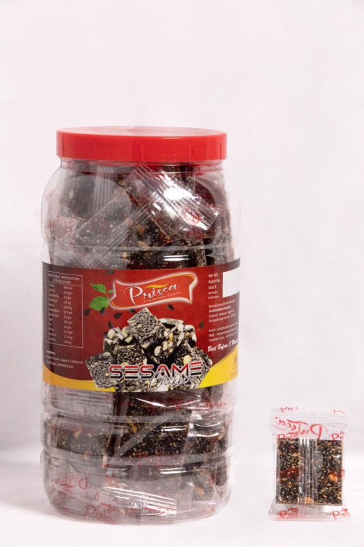 50 Pcs Sesame Chikki, Color : Brownish - AADHAVAN CANDIES, Kanyakumari ...