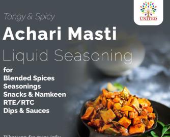 United Group Achari Masti Liquid Seasoning, Color : Brownish Red
