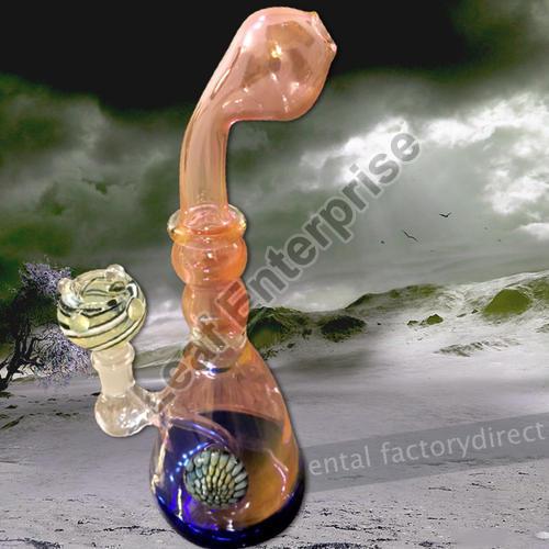 Boro Glass Gold Fumed Colored Bong
