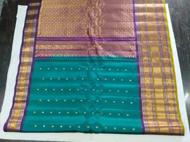 Gadwal pure silk Handloom sarees