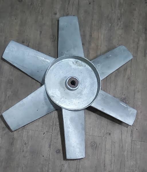 Aluminium Fan, Color : Grey