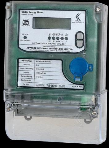 Kruti Smart Prepaid Energy Meter, Phase : Three Phase