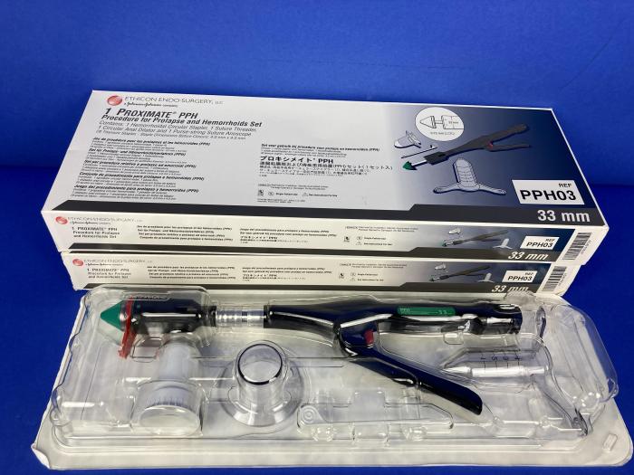 Pph03 Ethicon Hemorrhoids Piles Surgical Stapler, White Color, For