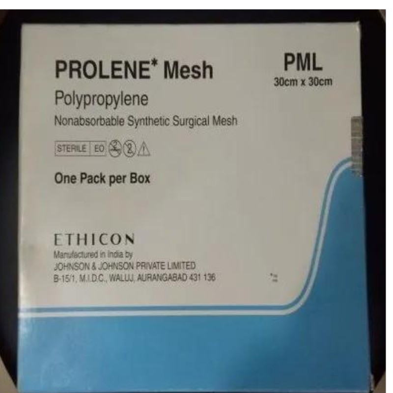 Polypropylene Prolene Mesh 30*30, For Surgical Use, Color : White at Rs ...