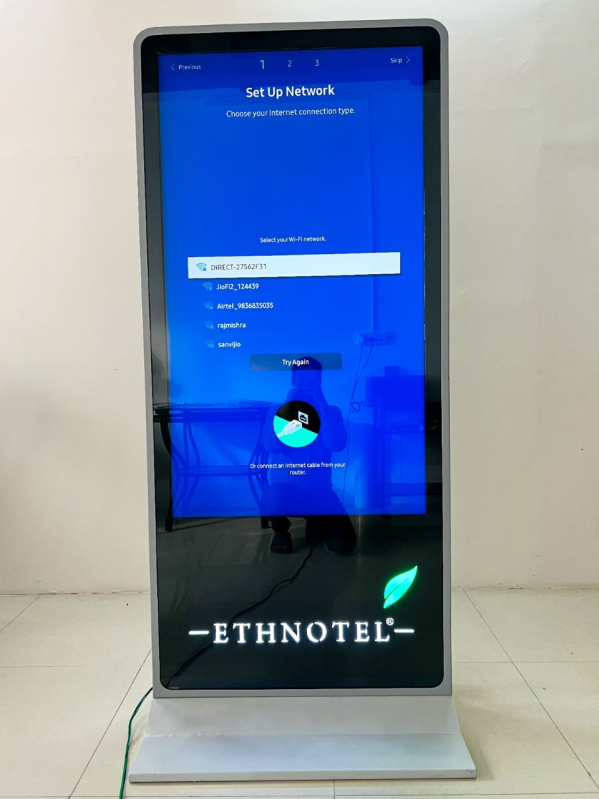 Electric Automatic Digital Signage Kiosk, for Bank, Industry, Mall