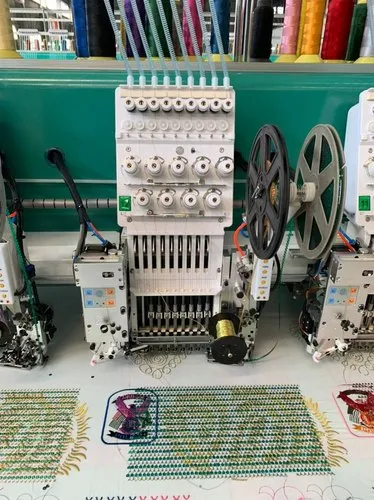 Sequins Embroidery Machine, Machine Type : Automatic
