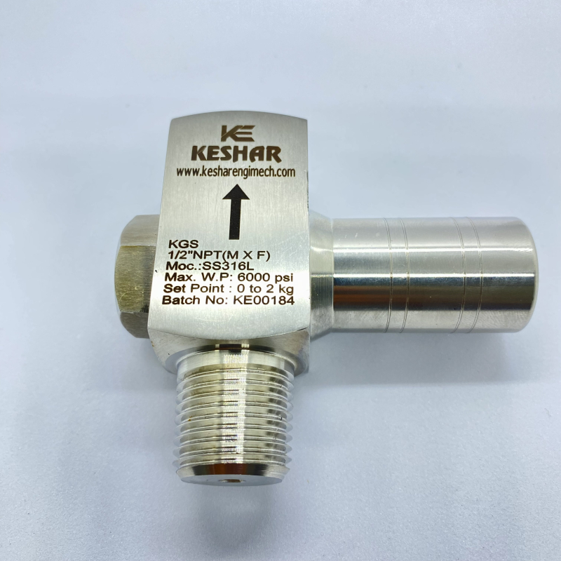 Stainless Steel Pressure Gauge Saver, Certification ISI Certified