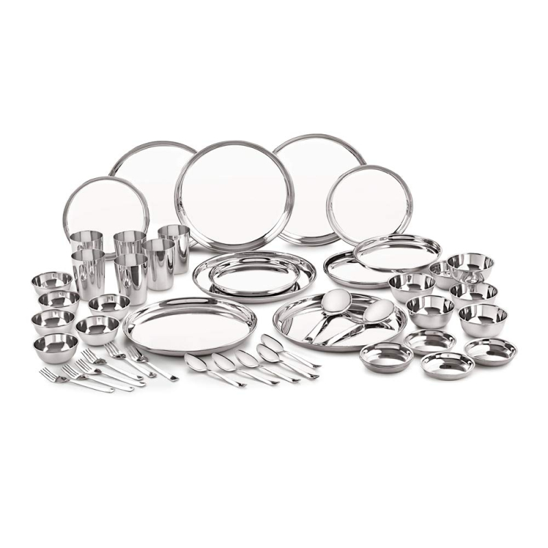 Stainless Steel Dinner Set, for Home Use, Feature Light Weight, Fine