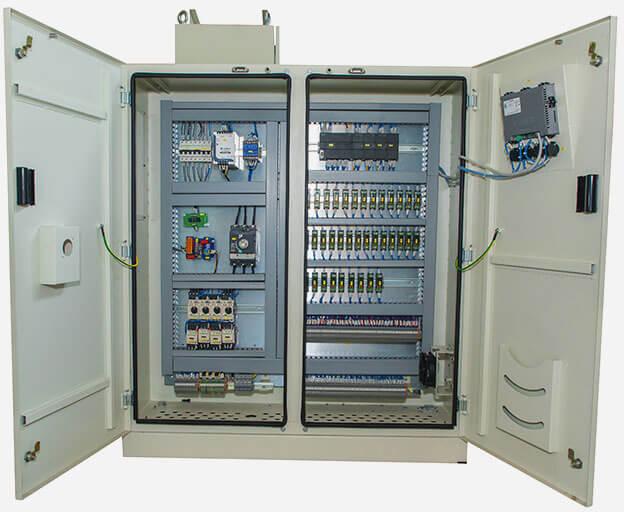 Electric Mild Steel plc control panel