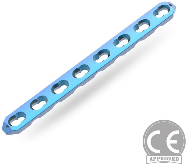 Distal Medial Tibia Locking Plate, Size: 4.5mm /3.5mm