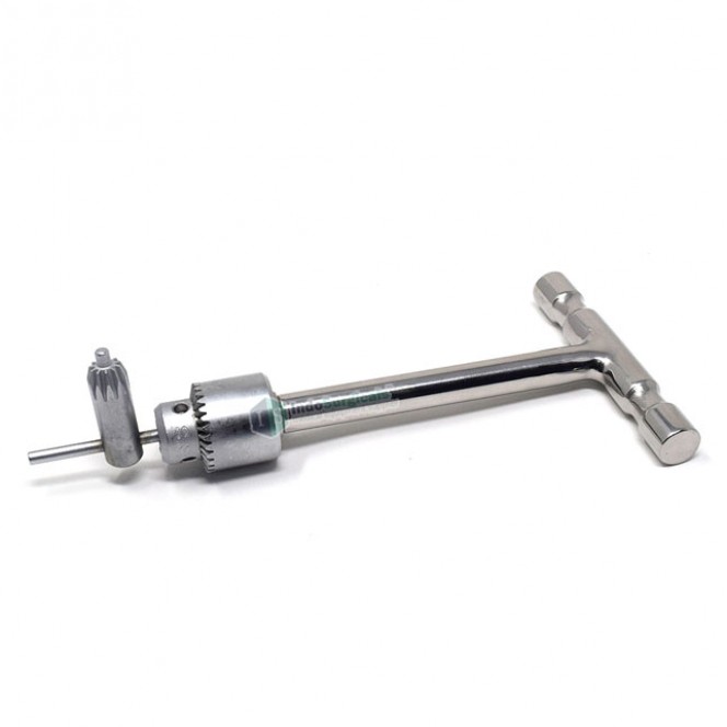 Stainless Steel Drill Chuck Key, Color : Silver