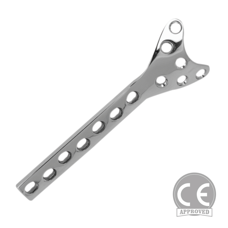 Titanium Condylar Buttress Locking Plate, Color : Grey