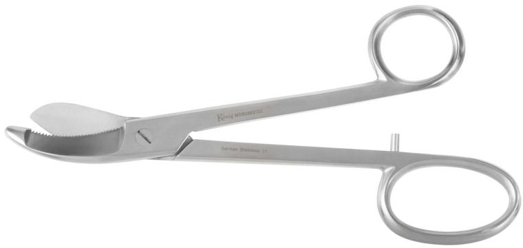 Stainless Steel Plaster Cutting Scissor, Color : Silver