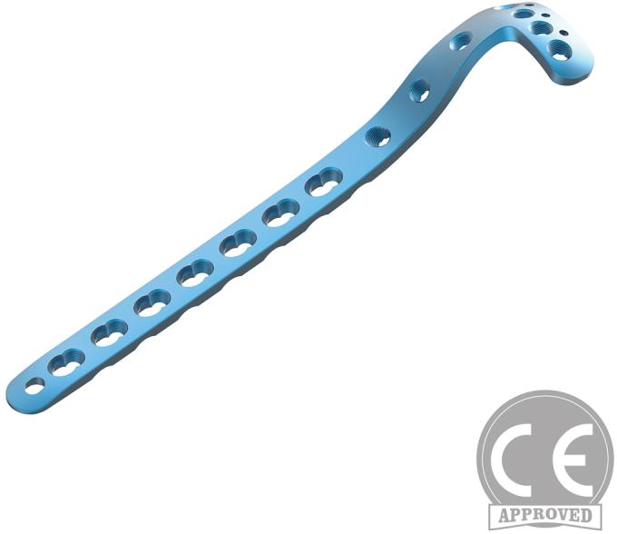 Proximal Tibia Locking Raft Plate, Color : Grey