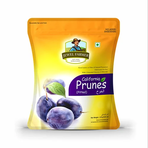 Jewel Farmer Pitted Prunes, Packaging Size 227g, Packaging Type