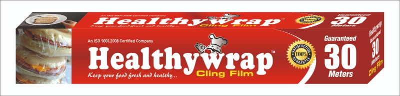 Healthywrap Plain 30 Meter Cling Film, Specialities : Premium Quality, Moisture Proof