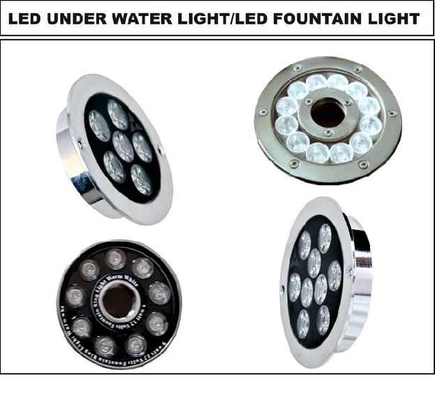 Ms Led Underwater Light, For Decoration, Home, Mall, Fountains, Swimming Pools, Ponds, Aquarium