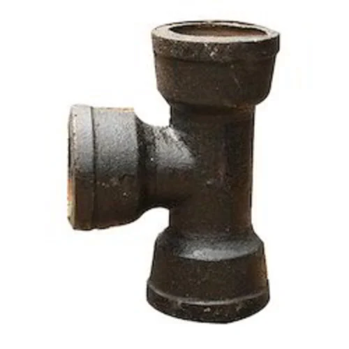Black Circular Ci Socket Fittings, For Gas Pipe, Chemical Handling Pipe