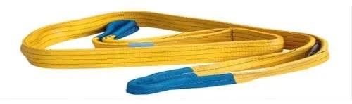 Yellow Polyester Sling Webbing