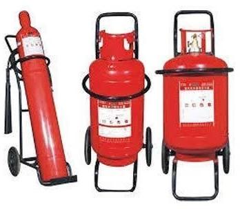 Mild Steel Wheeled Fire Extinguisher, for Factory